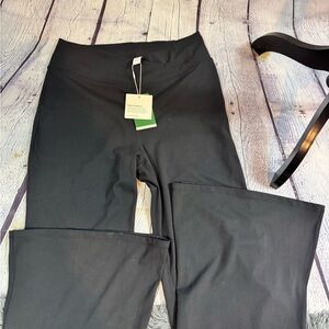 Women's black flair pants